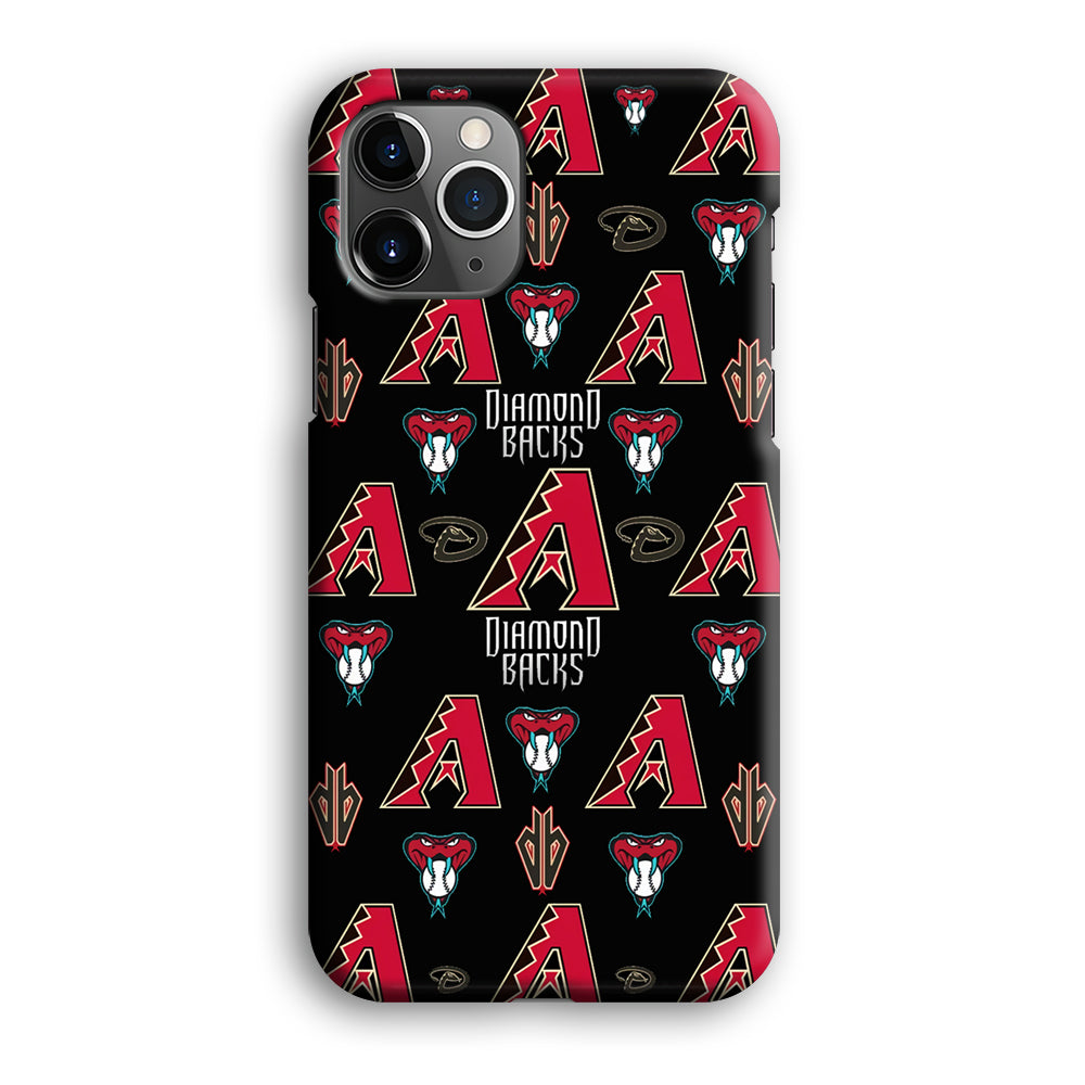 Baseball Arizona Diamondbacks MLB 002 iPhone 12 Pro Case-Phone Case-3D Case-Altracase