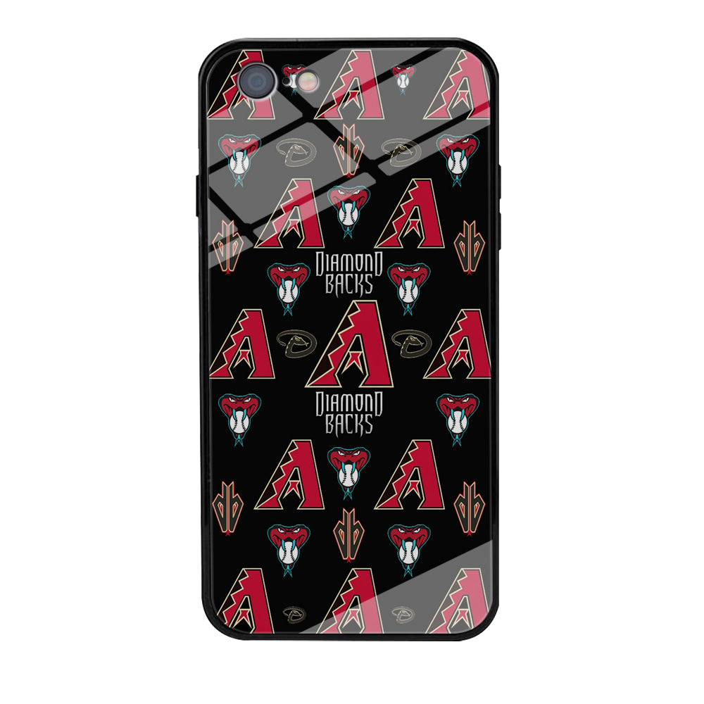 Baseball Arizona Diamondbacks MLB 002 iPhone 6 Plus | 6s Plus Case-Phone Case-Tempered Glass Case-Altracase
