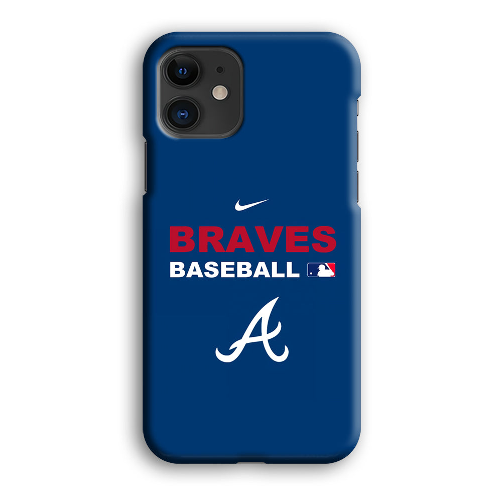 Baseball Atlanta Braves MLB 001 iPhone 12 Mini Case-Phone Case-3D Case-Altracase