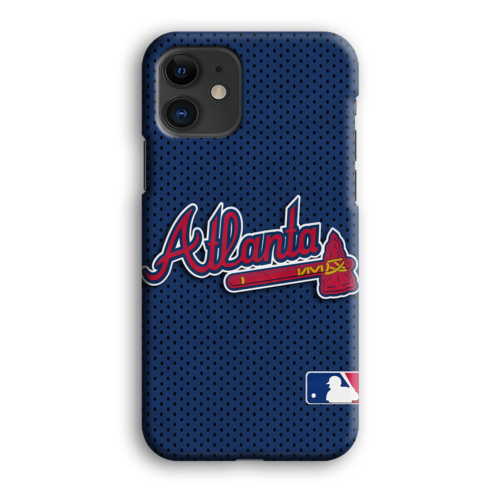 Baseball Atlanta Braves MLB 002 iPhone 12 Mini Case-Phone Case-3D Case-Altracase