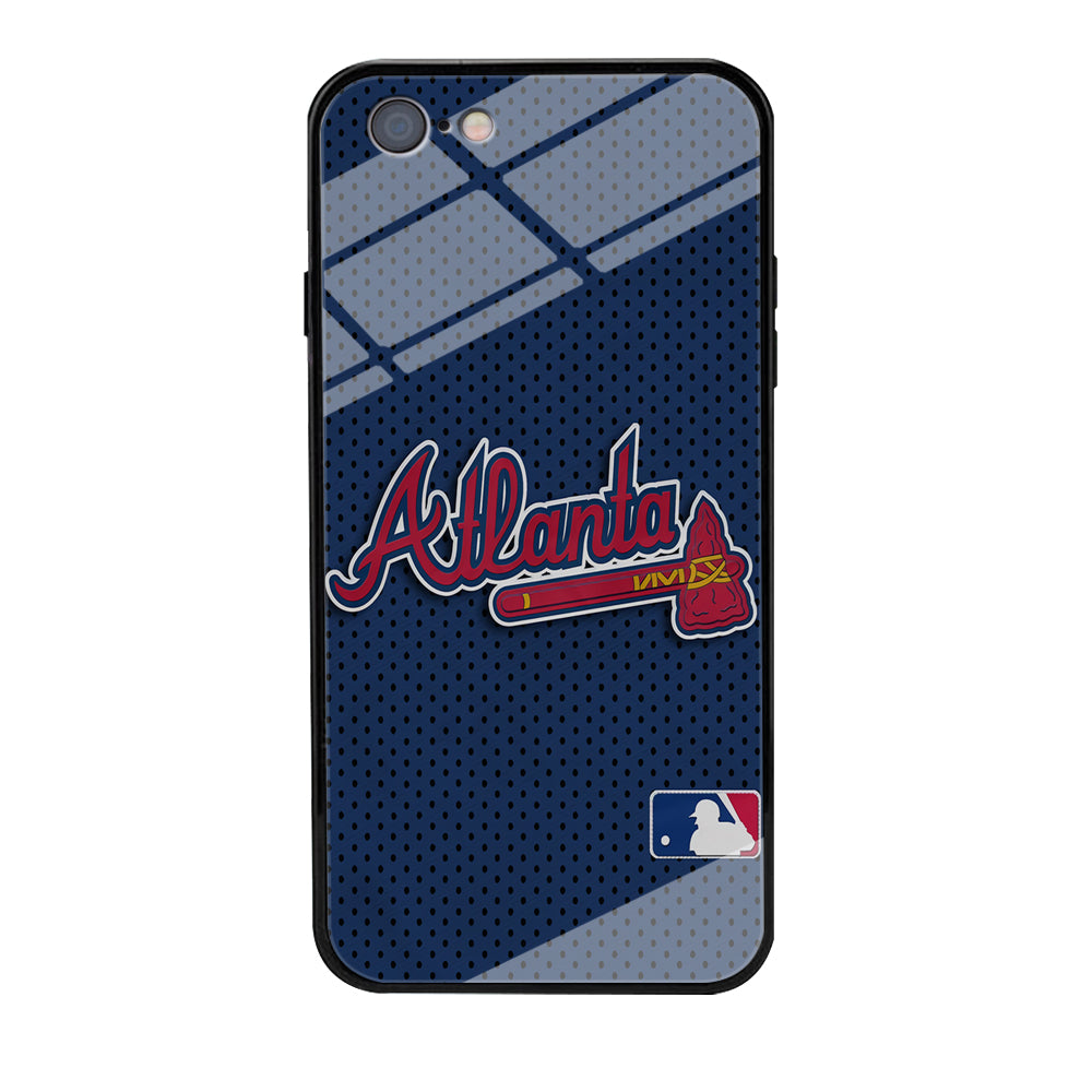 Baseball Atlanta Braves MLB 002 iPhone 6 Plus | 6s Plus Case-Phone Case-Tempered Glass Case-Altracase
