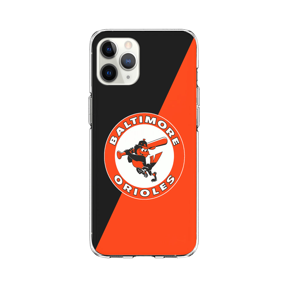 Baseball Baltimore Orioles MLB 001 iPhone 11 Pro Case-Phone Case-Clear Soft Case-Altracase