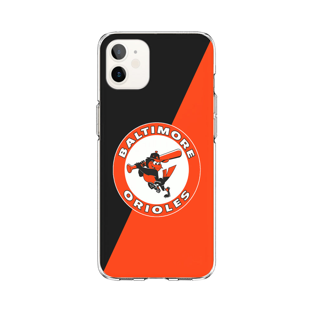 Baseball Baltimore Orioles MLB 001 iPhone 12 Mini Case-Phone Case-Clear Soft Case-Altracase