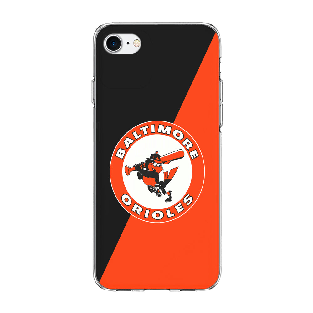 Baseball Baltimore Orioles MLB 001 iPhone 8 Case-Phone Case-Clear Soft Case-Altracase