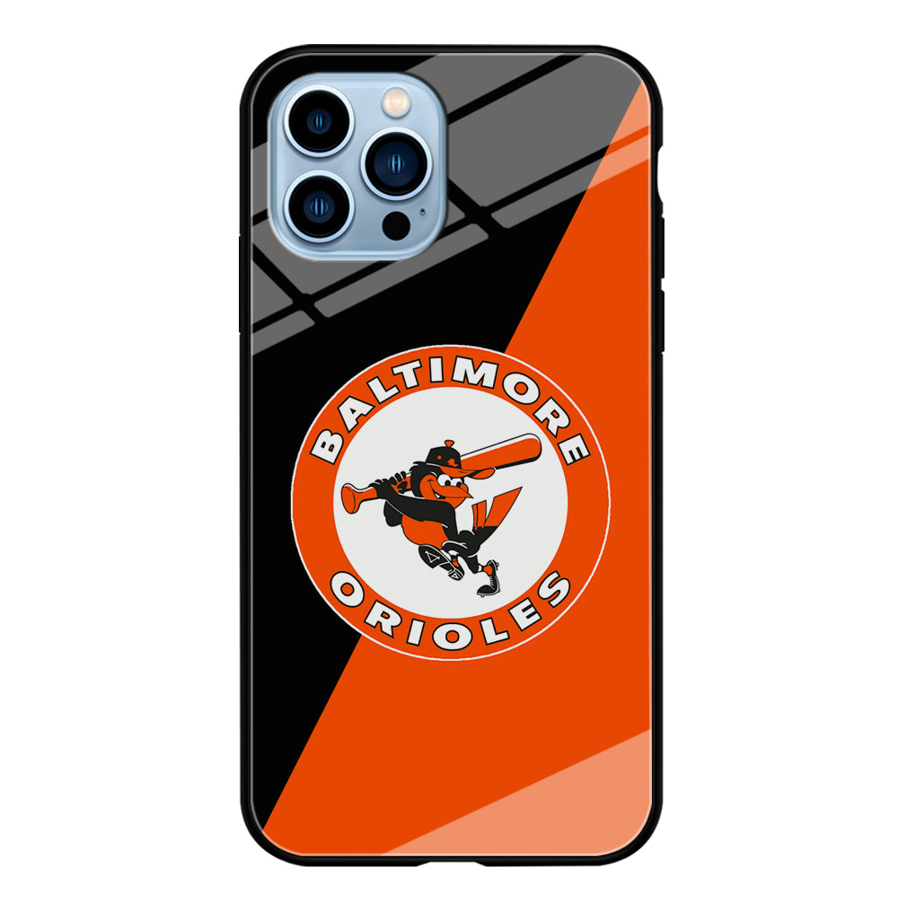 Baseball Baltimore Orioles MLB 001 iPhone 15 Pro Case-Phone Case-Tempered Glass Case-Altracase
