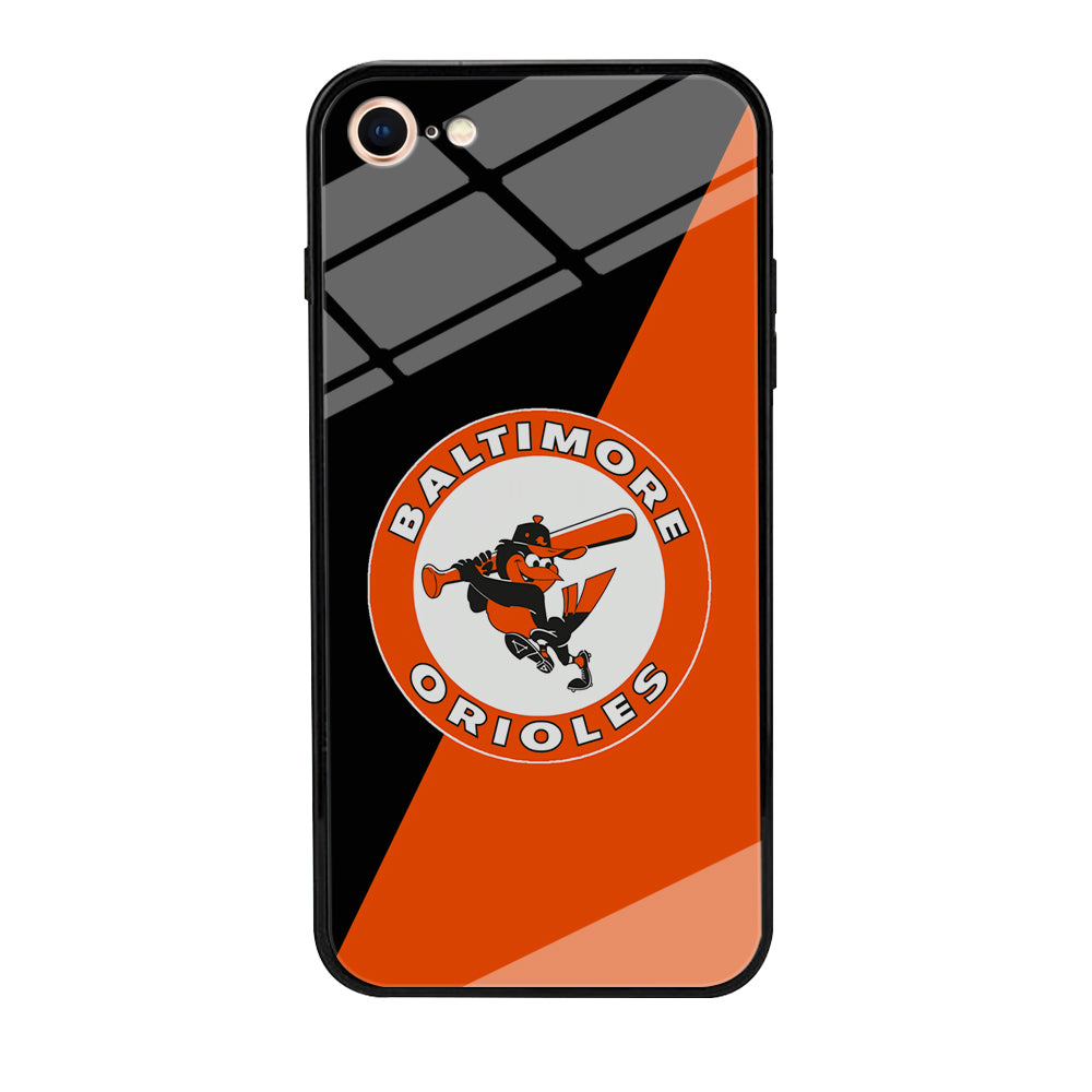 Baseball Baltimore Orioles MLB 001 iPhone 7 Case-Phone Case-Tempered Glass Case-Altracase