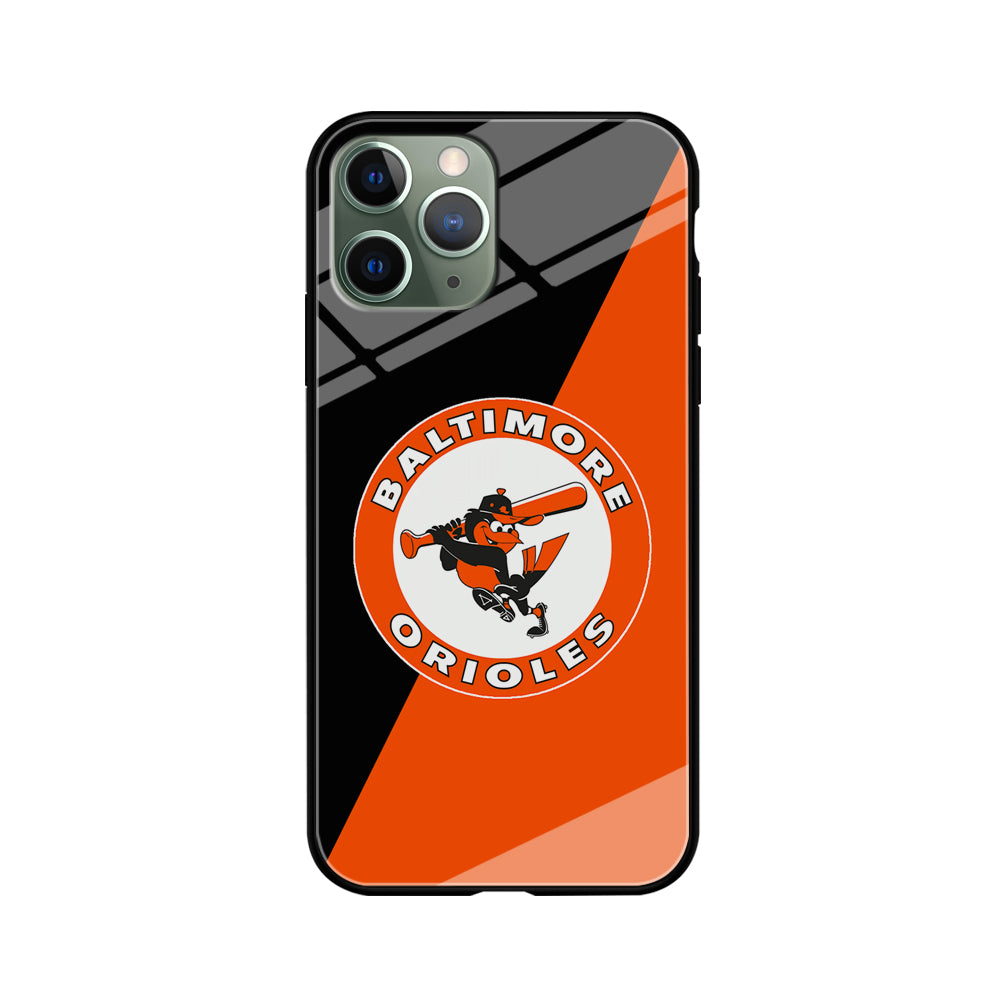 Baseball Baltimore Orioles MLB 001 iPhone 11 Pro Case-Phone Case-Tempered Glass Case-Altracase