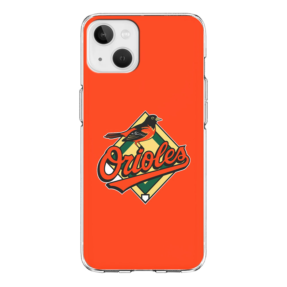 Baseball Baltimore Orioles MLB 002 iPhone 15 Case-Phone Case-Clear Soft Case-Altracase