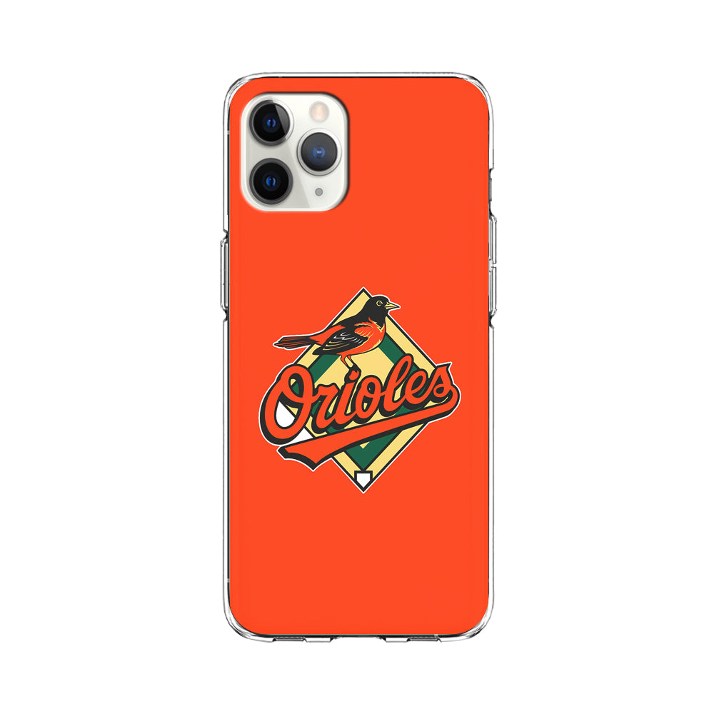 Baseball Baltimore Orioles MLB 002 iPhone 11 Pro Max Case-Phone Case-Clear Soft Case-Altracase