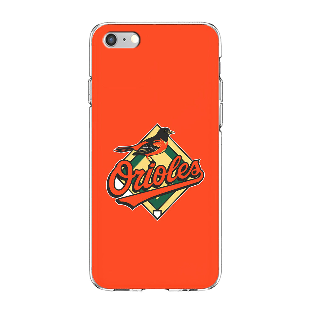 Baseball Baltimore Orioles MLB 002 iPhone 6 Plus | 6s Plus Case-Phone Case-Clear Soft Case-Altracase
