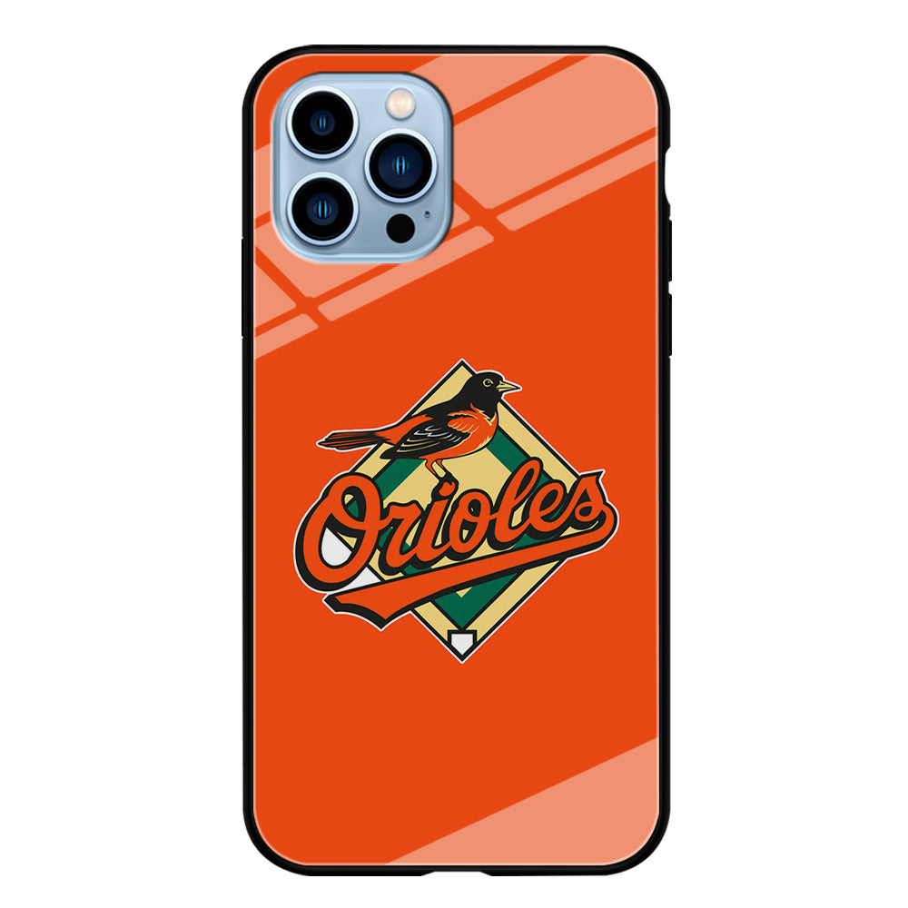 Baseball Baltimore Orioles MLB 002 iPhone 15 Pro Case-Phone Case-Tempered Glass Case-Altracase