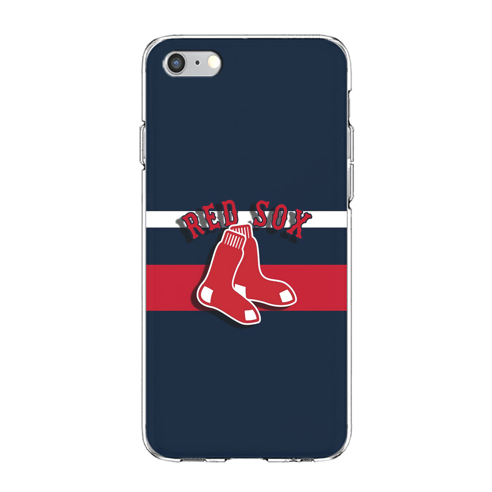 Baseball Boston Red Sox MLB 001 iPhone 6 Plus | 6s Plus Case-Phone Case-Clear Soft Case-Altracase