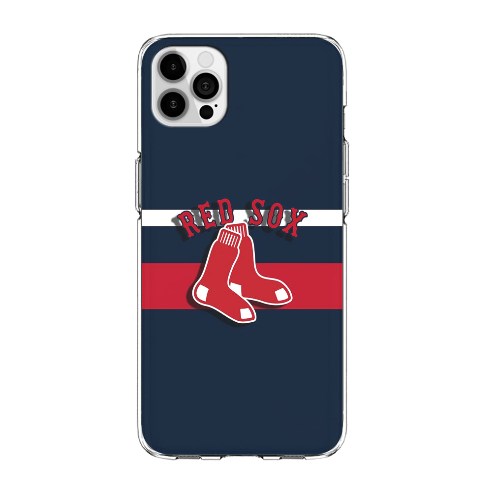 Baseball Boston Red Sox MLB 001 iPhone 15 Pro Case-Phone Case-Clear Soft Case-Altracase
