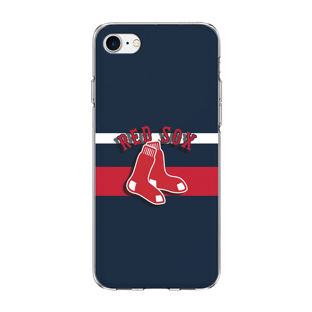 Baseball Boston Red Sox MLB 001 iPhone 7 Case-Phone Case-Clear Soft Case-Altracase