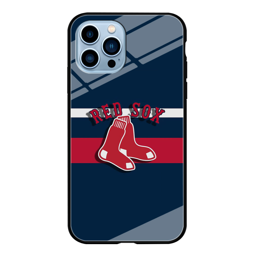 Baseball Boston Red Sox MLB 001 iPhone 15 Pro Case-Phone Case-Tempered Glass Case-Altracase
