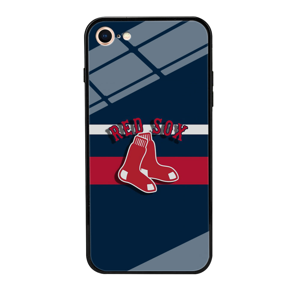 Baseball Boston Red Sox MLB 001 iPhone SE 2020 Case-Phone Case-Tempered Glass Case-Altracase