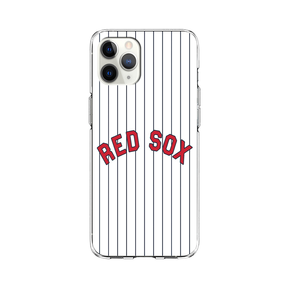 Baseball Boston Red Sox MLB 002 iPhone 11 Pro Case-Phone Case-Clear Soft Case-Altracase