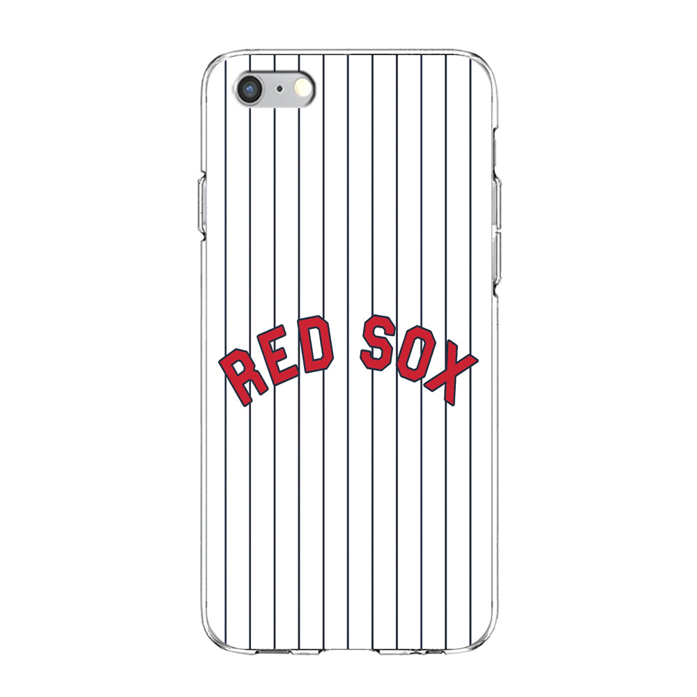 Baseball Boston Red Sox MLB 002 iPhone 6 Plus | 6s Plus Case-Phone Case-Clear Soft Case-Altracase
