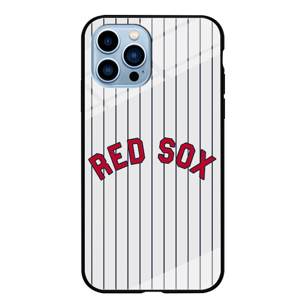 Baseball Boston Red Sox MLB 002 iPhone 15 Pro Case-Phone Case-Tempered Glass Case-Altracase