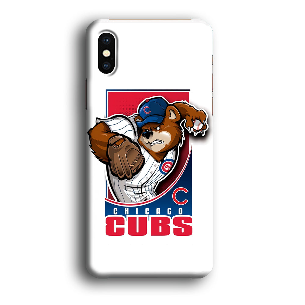 Baseball Chicago Cubs MLB 001 iPhone Xs Max Case-Phone Case-3D Case-Altracase