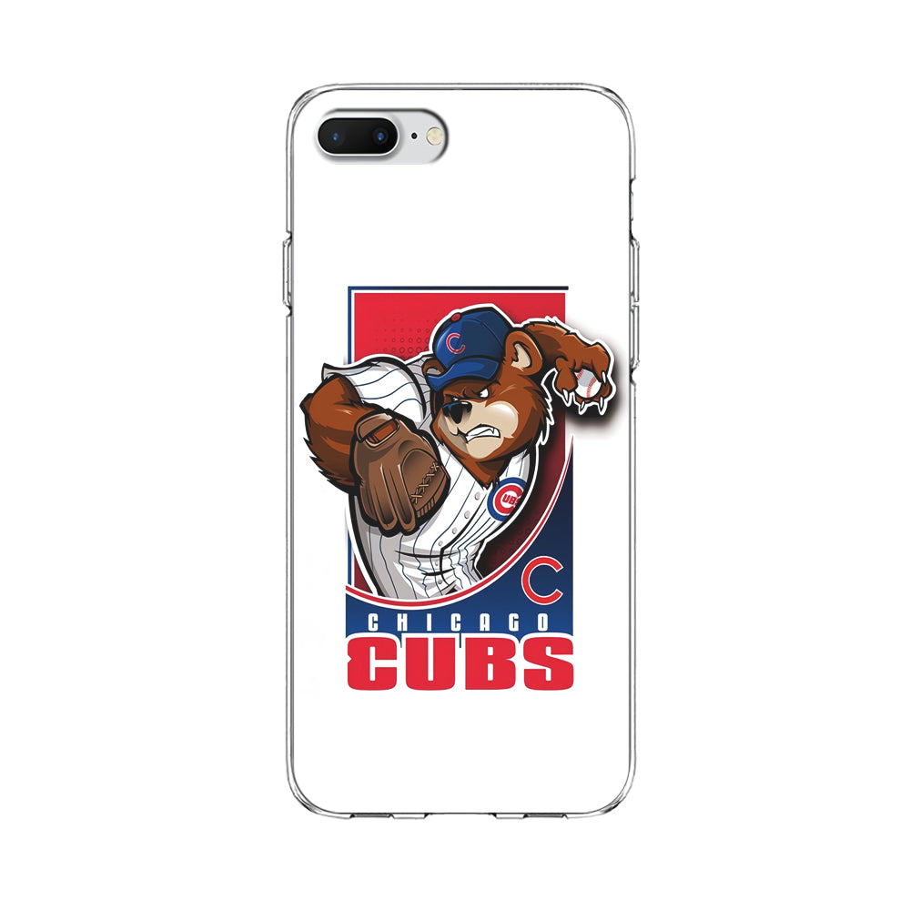 Baseball Chicago Cubs MLB 001 iPhone 7 Plus Case-Phone Case-Clear Soft Case-Altracase