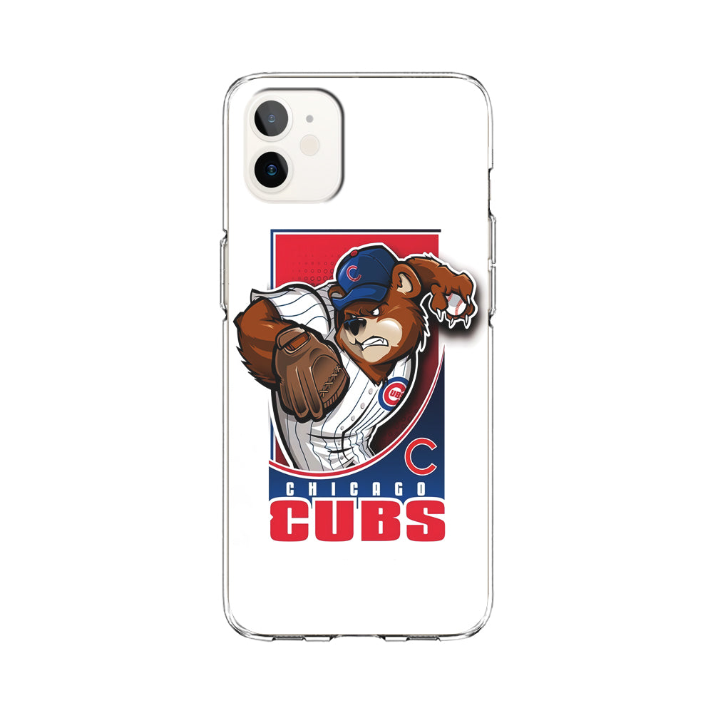Baseball Chicago Cubs MLB 001 iPhone 12 Case-Phone Case-Clear Soft Case-Altracase