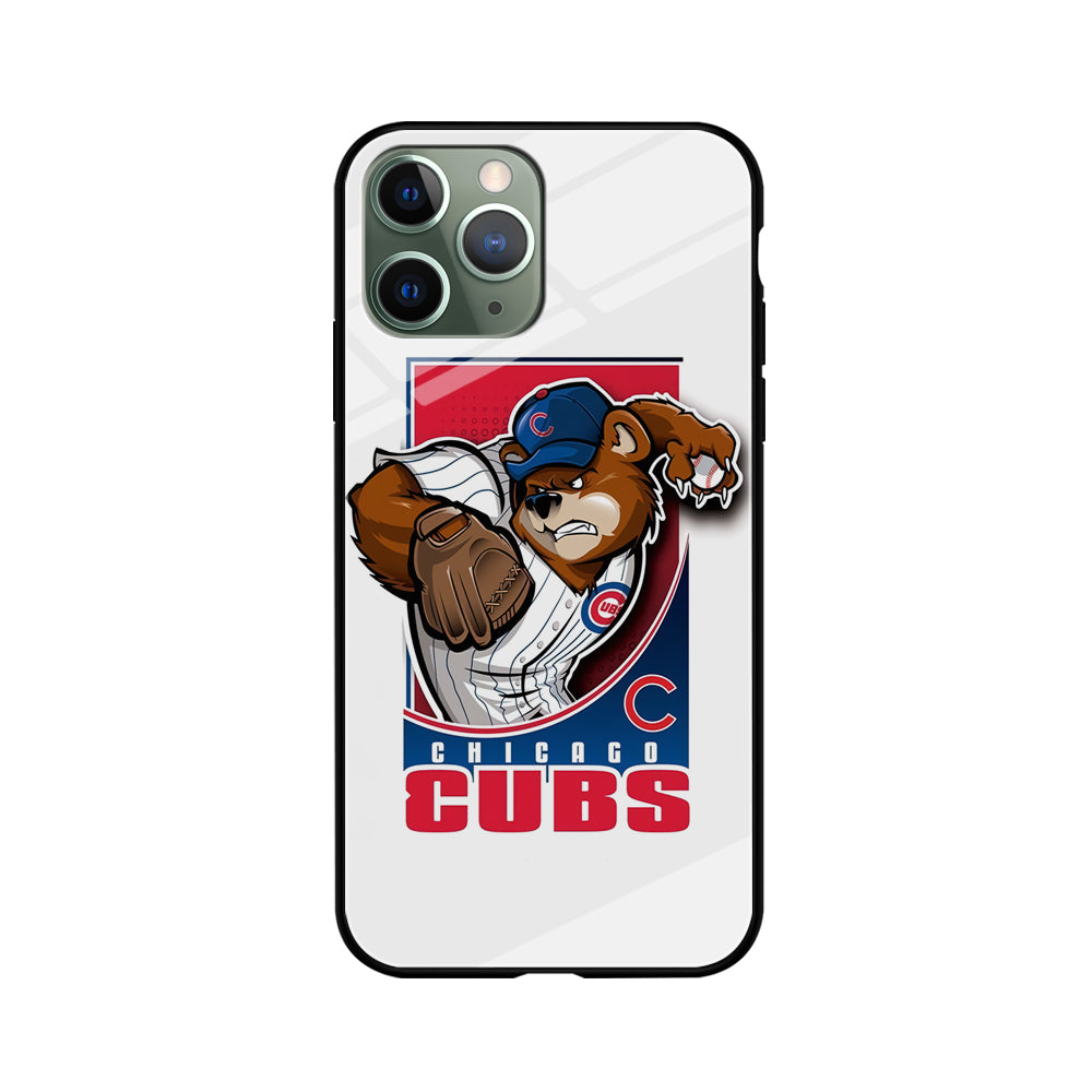 Baseball Chicago Cubs MLB 001 iPhone 11 Pro Case-Phone Case-Tempered Glass Case-Altracase