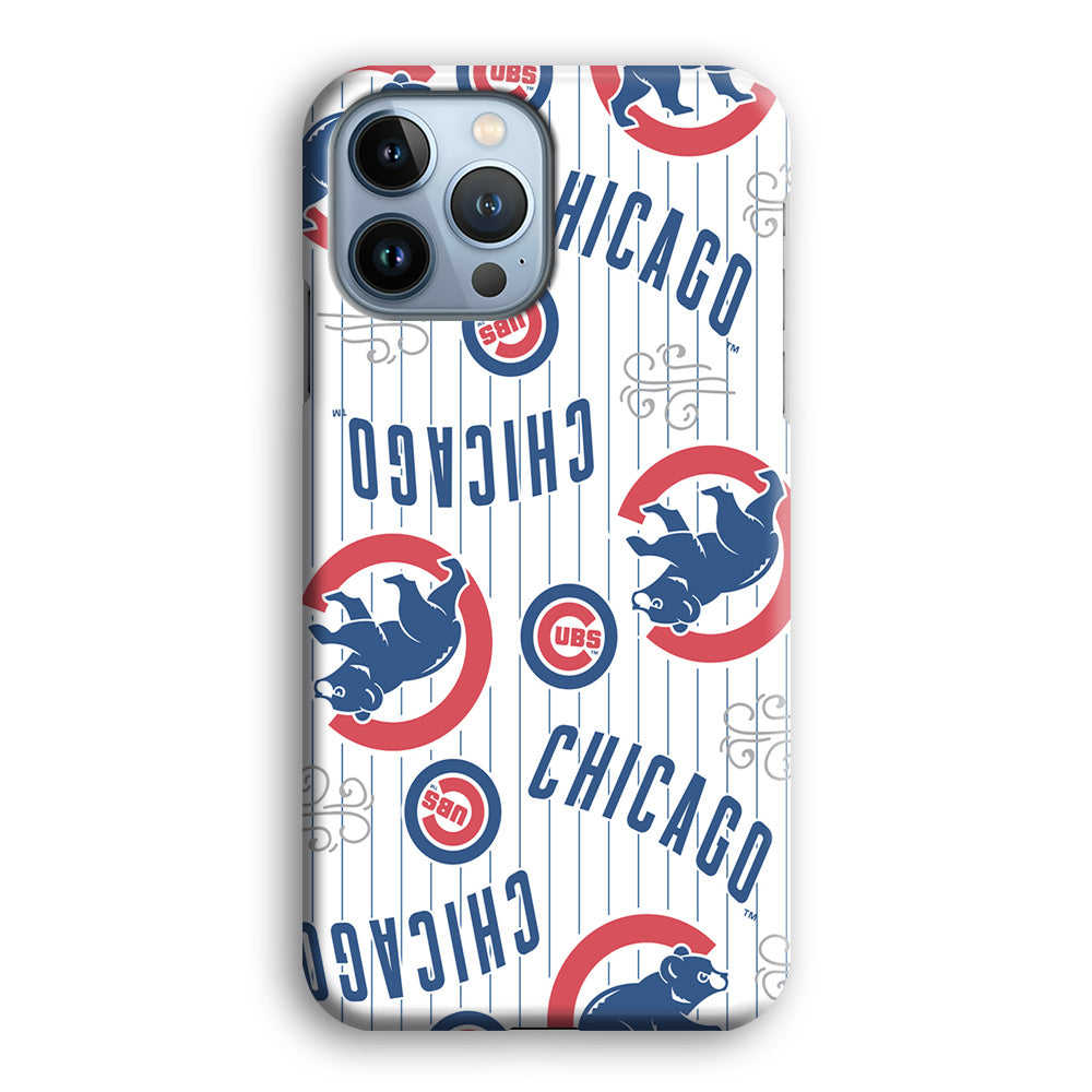 Baseball Chicago Cubs MLB 002 iPhone 15 Pro Case-Phone Case-3D Case-Altracase