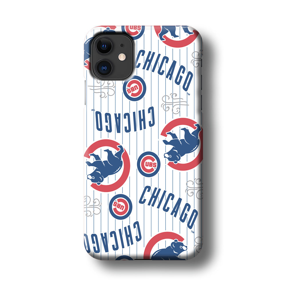 Baseball Chicago Cubs MLB 002 iPhone 11 Case-Phone Case-3D Case-Altracase