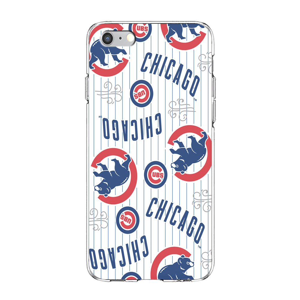 Baseball Chicago Cubs MLB 002 iPhone 6 Plus | 6s Plus Case-Phone Case-Clear Soft Case-Altracase