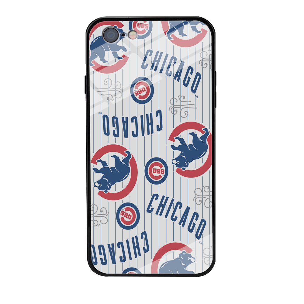 Baseball Chicago Cubs MLB 002 iPhone 6 Plus | 6s Plus Case-Phone Case-Tempered Glass Case-Altracase