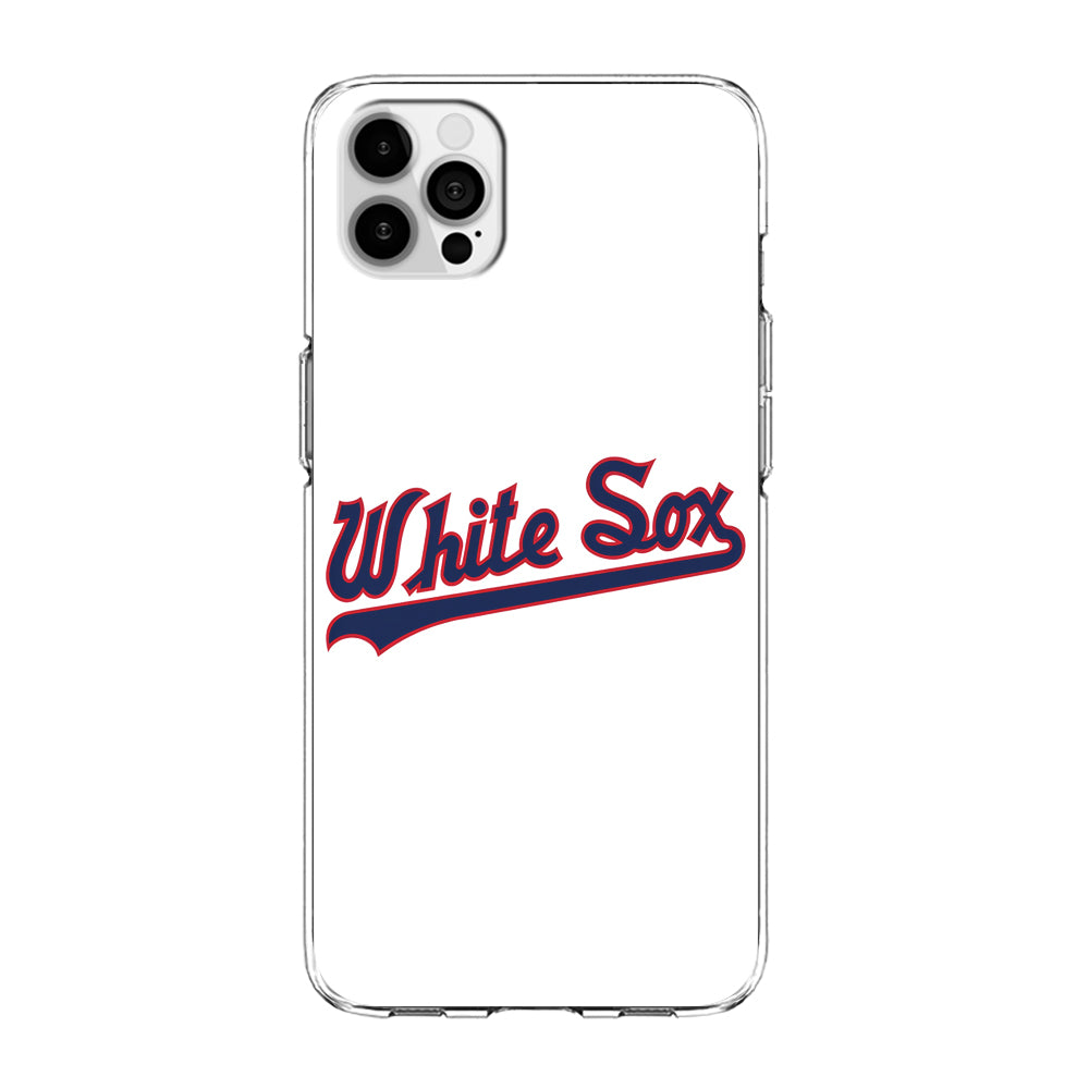 Baseball Chicago White Sox MLB 001 iPhone 12 Pro Max Case-Phone Case-Clear Soft Case-Altracase