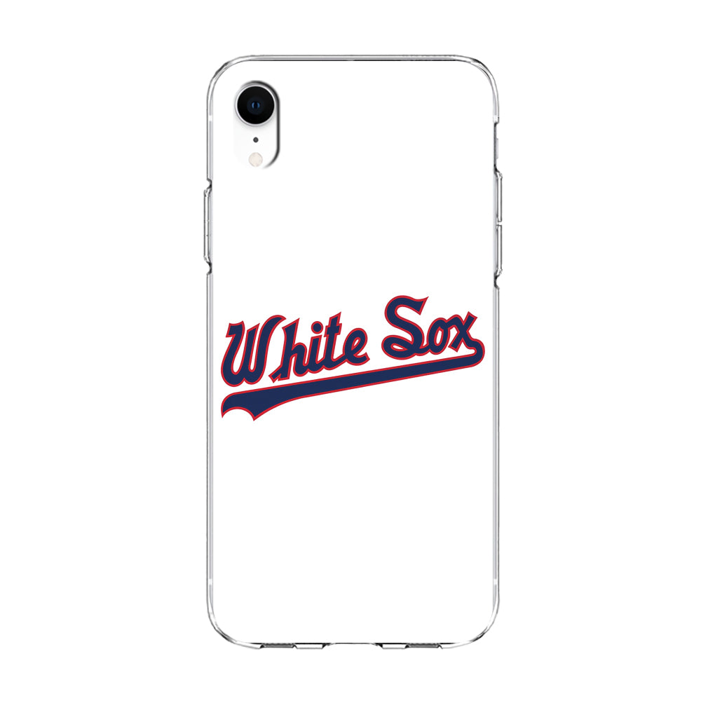 Baseball Chicago White Sox MLB 001 iPhone XR Case-Phone Case-Clear Soft Case-Altracase