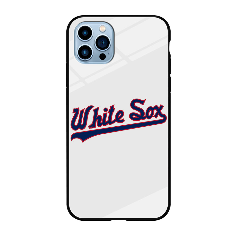 Baseball Chicago White Sox MLB 001 iPhone 12 Pro Case-Phone Case-Tempered Glass Case-Altracase