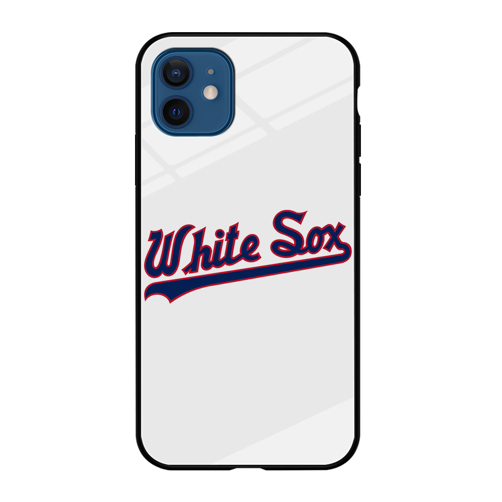 Baseball Chicago White Sox MLB 001 iPhone 12 Case-Phone Case-Tempered Glass Case-Altracase