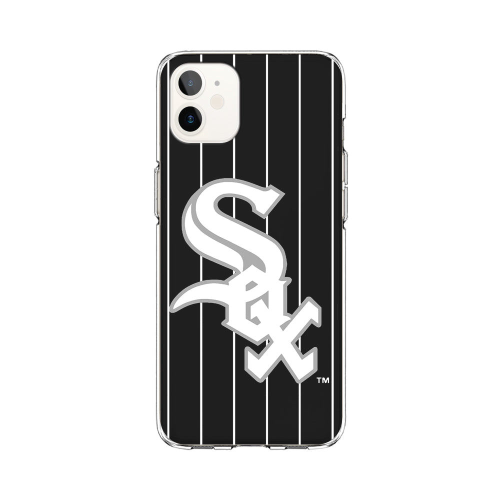 Baseball Chicago White Sox MLB 002 iPhone 12 Case-Phone Case-Clear Soft Case-Altracase