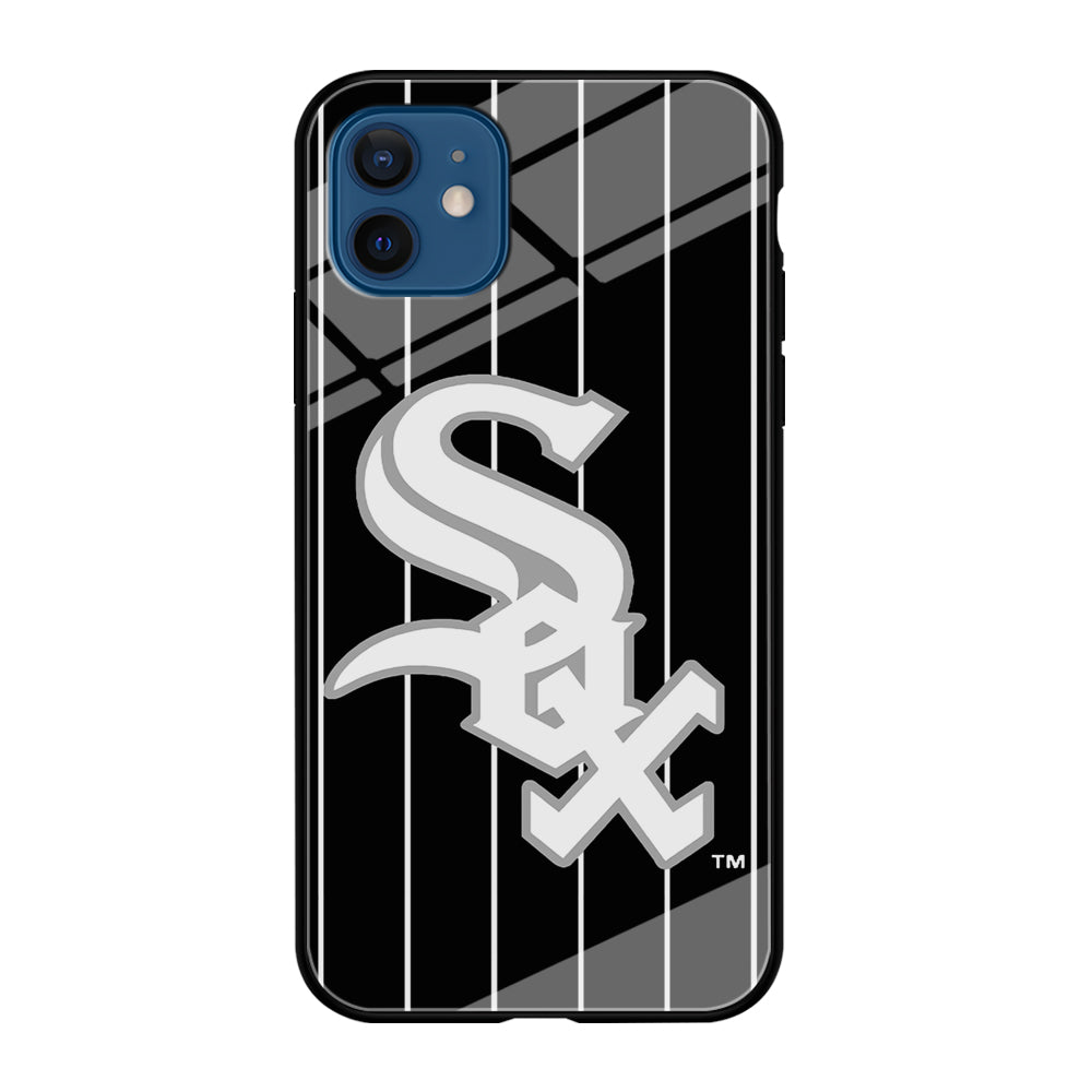 Baseball Chicago White Sox MLB 002 iPhone 12 Case-Phone Case-Tempered Glass Case-Altracase
