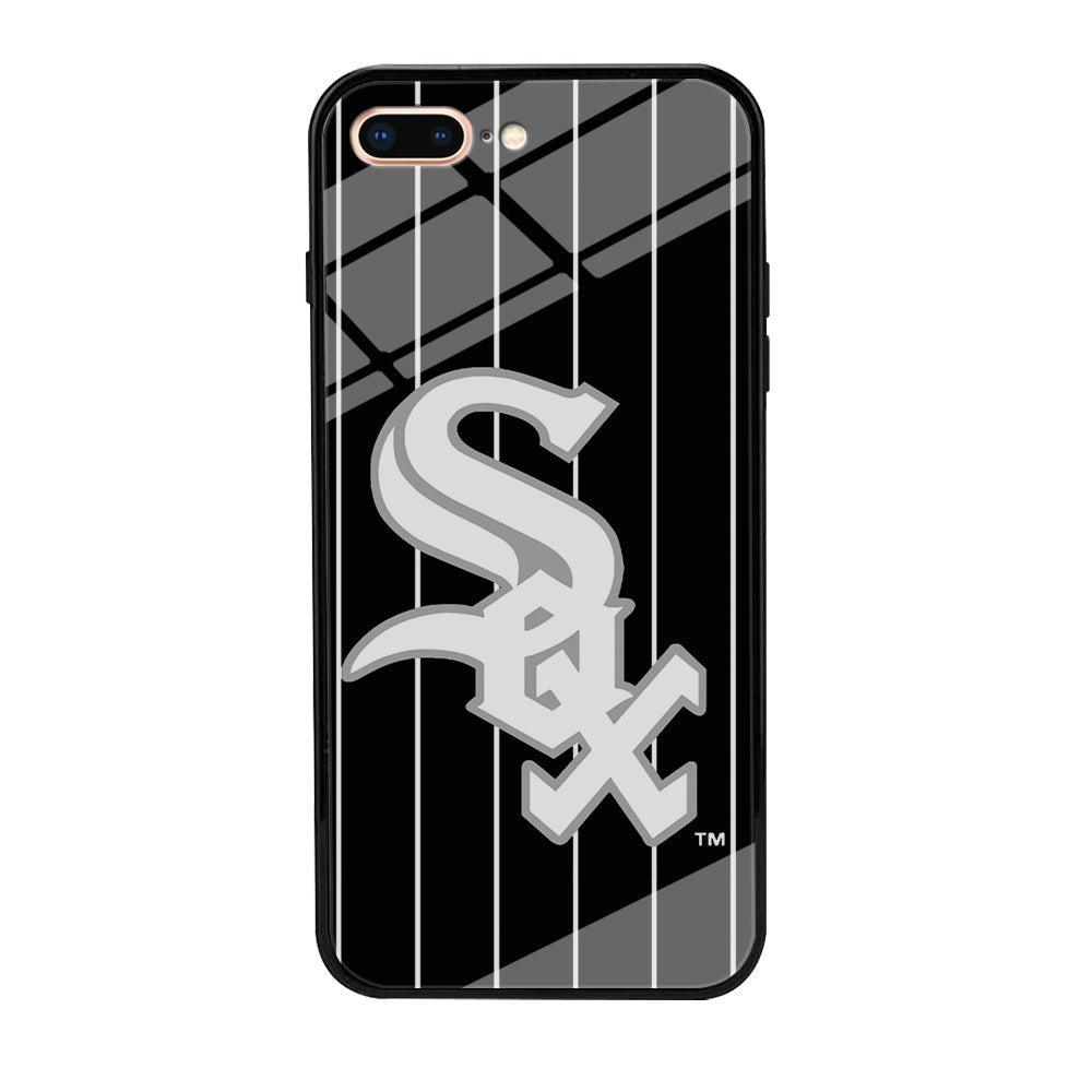 Baseball Chicago White Sox MLB 002 iPhone 8 Plus Case-Phone Case-Tempered Glass Case-Altracase