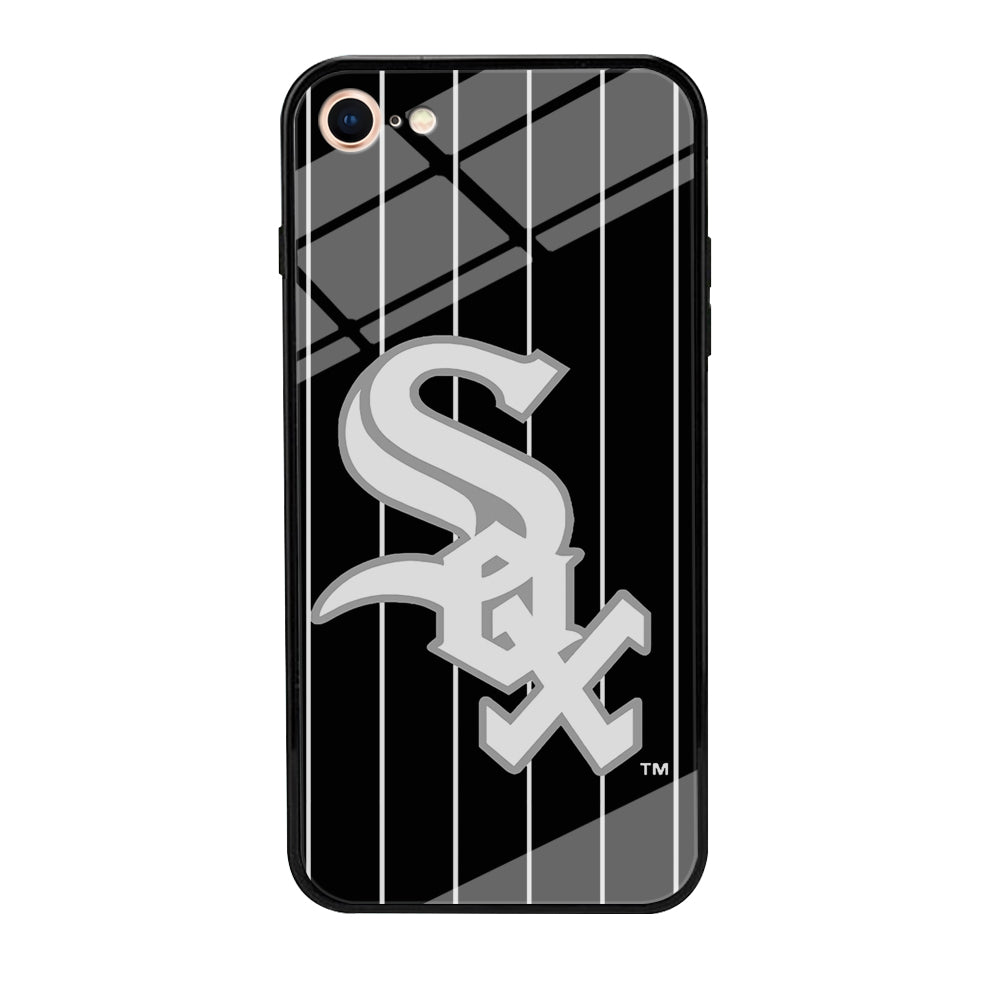 Baseball Chicago White Sox MLB 002 iPhone SE 3 2022 Case-Phone Case-Tempered Glass Case-Altracase