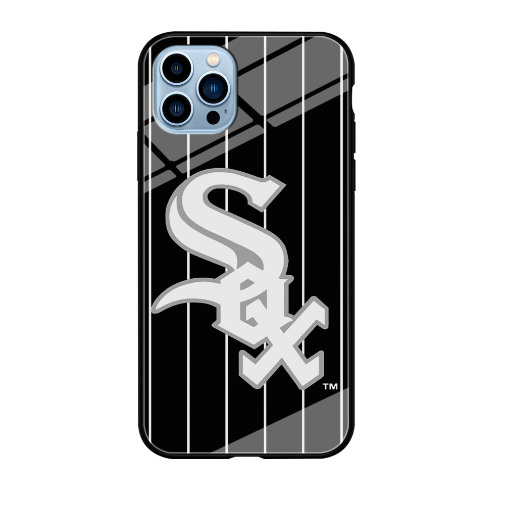 Baseball Chicago White Sox MLB 002 iPhone 12 Pro Max Case-Phone Case-Tempered Glass Case-Altracase