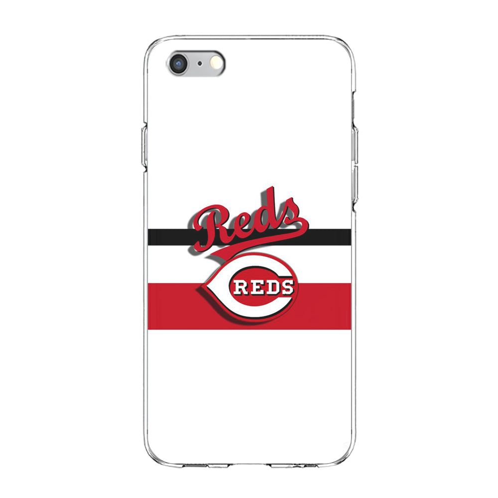 Baseball Cincinnati Reds MLB 001 iPhone 6 Plus | 6s Plus Case-Phone Case-Clear Soft Case-Altracase
