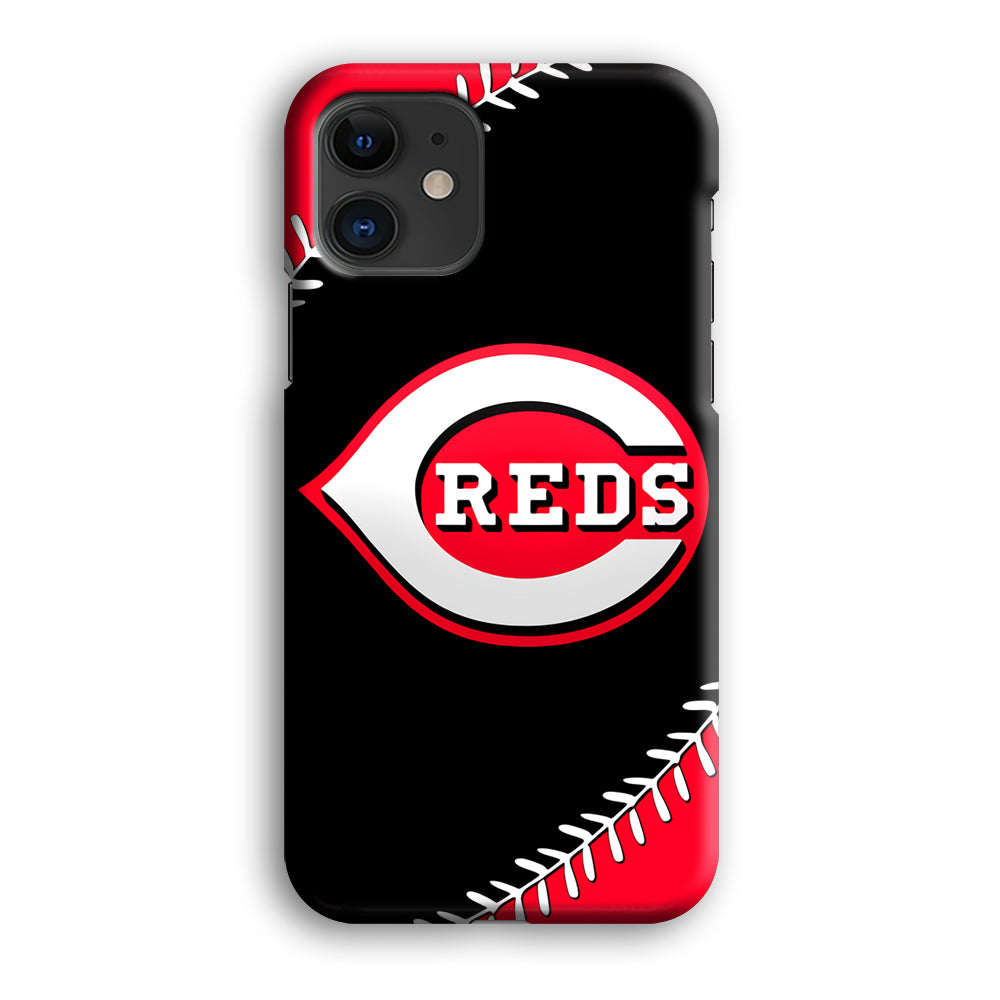 Baseball Cincinnati Reds MLB 002 iPhone 12 Case-Phone Case-3D Case-Altracase