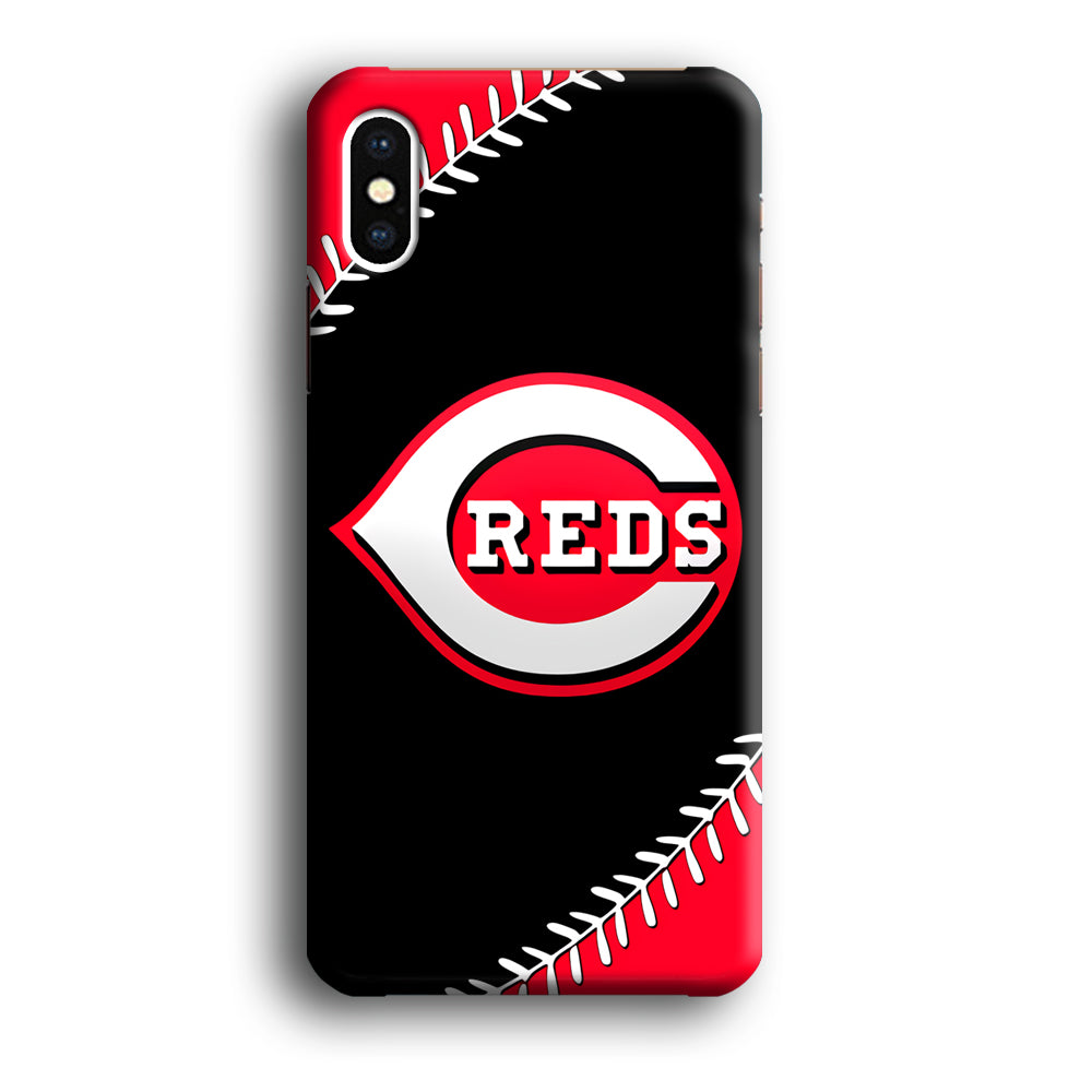 Baseball Cincinnati Reds MLB 002 iPhone Xs Max Case-Phone Case-3D Case-Altracase