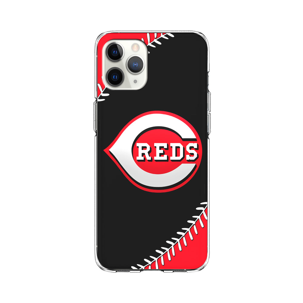 Baseball Cincinnati Reds MLB 002 iPhone 11 Pro Case-Phone Case-Clear Soft Case-Altracase