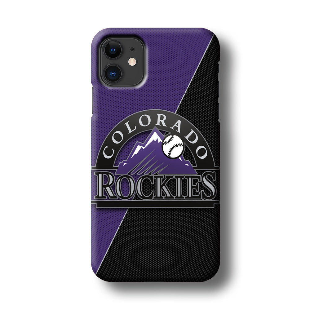 Baseball Colorado Rockies MLB 001 iPhone 11 Case-Phone Case-3D Case-Altracase