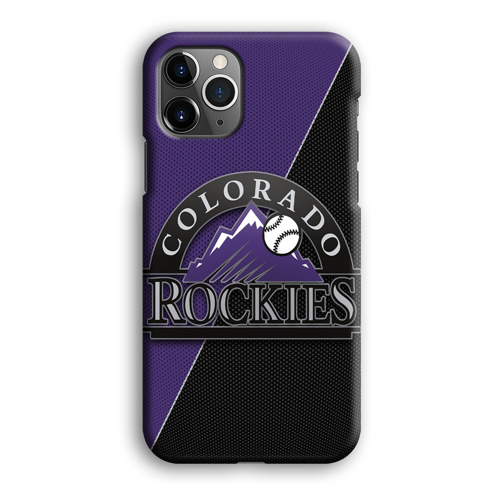 Baseball Colorado Rockies MLB 001 iPhone 12 Pro Case-Phone Case-3D Case-Altracase