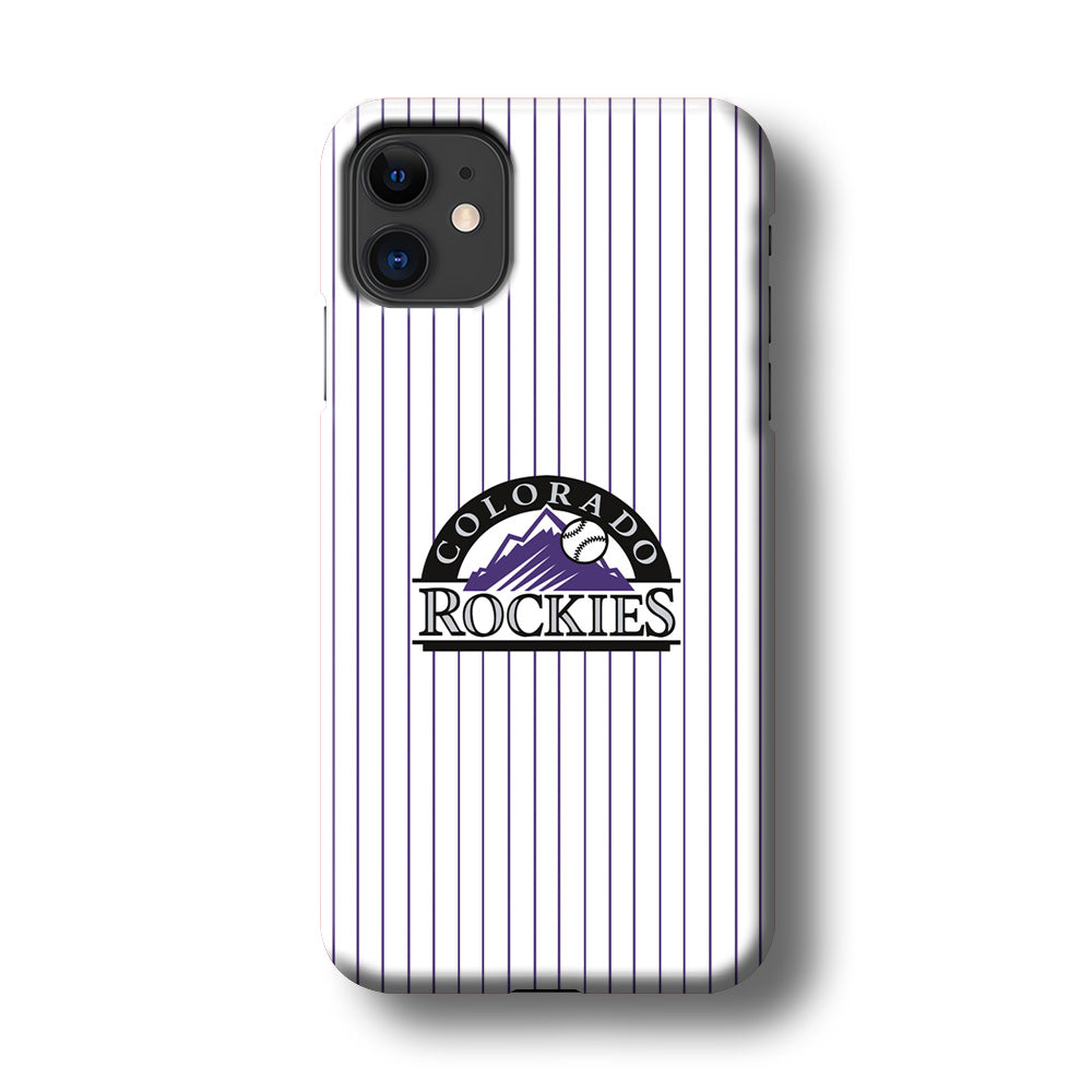 Baseball Colorado Rockies MLB 002 iPhone 11 Case-Phone Case-3D Case-Altracase