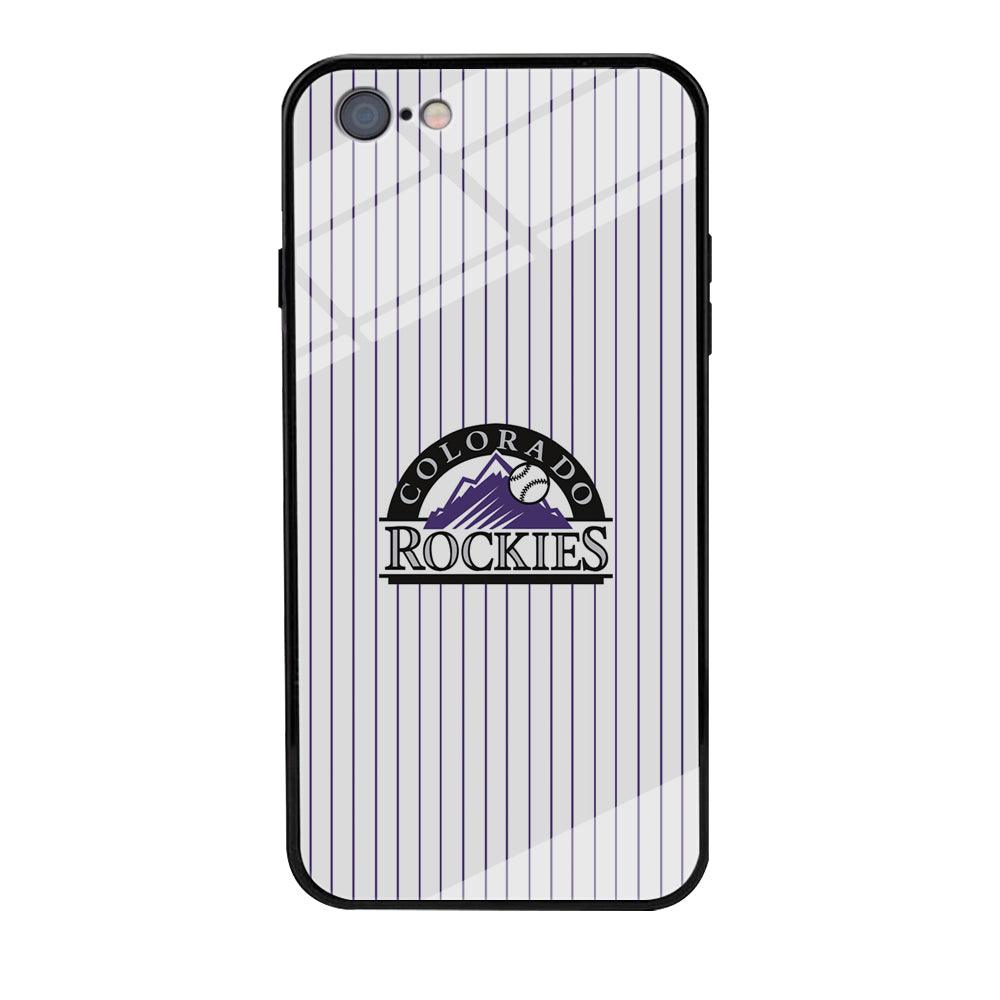 Baseball Colorado Rockies MLB 002 iPhone 6 | 6s Case-Phone Case-Tempered Glass Case-Altracase