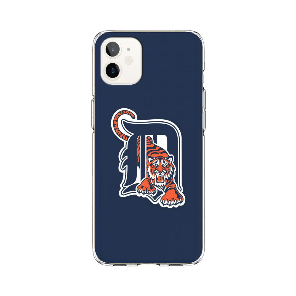 Baseball Detroit Tigers MLB 001 iPhone 12 Mini Case-Phone Case-Clear Soft Case-Altracase