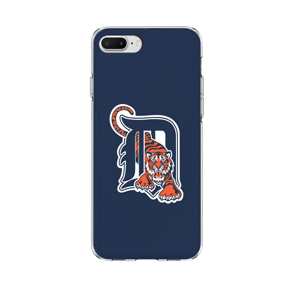Baseball Detroit Tigers MLB 001 iPhone 8 Plus Case-Phone Case-Clear Soft Case-Altracase